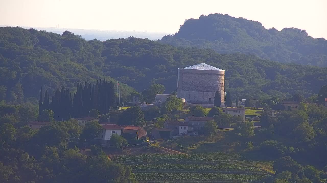Borderless webcam of Nova Gorica and Gorizia