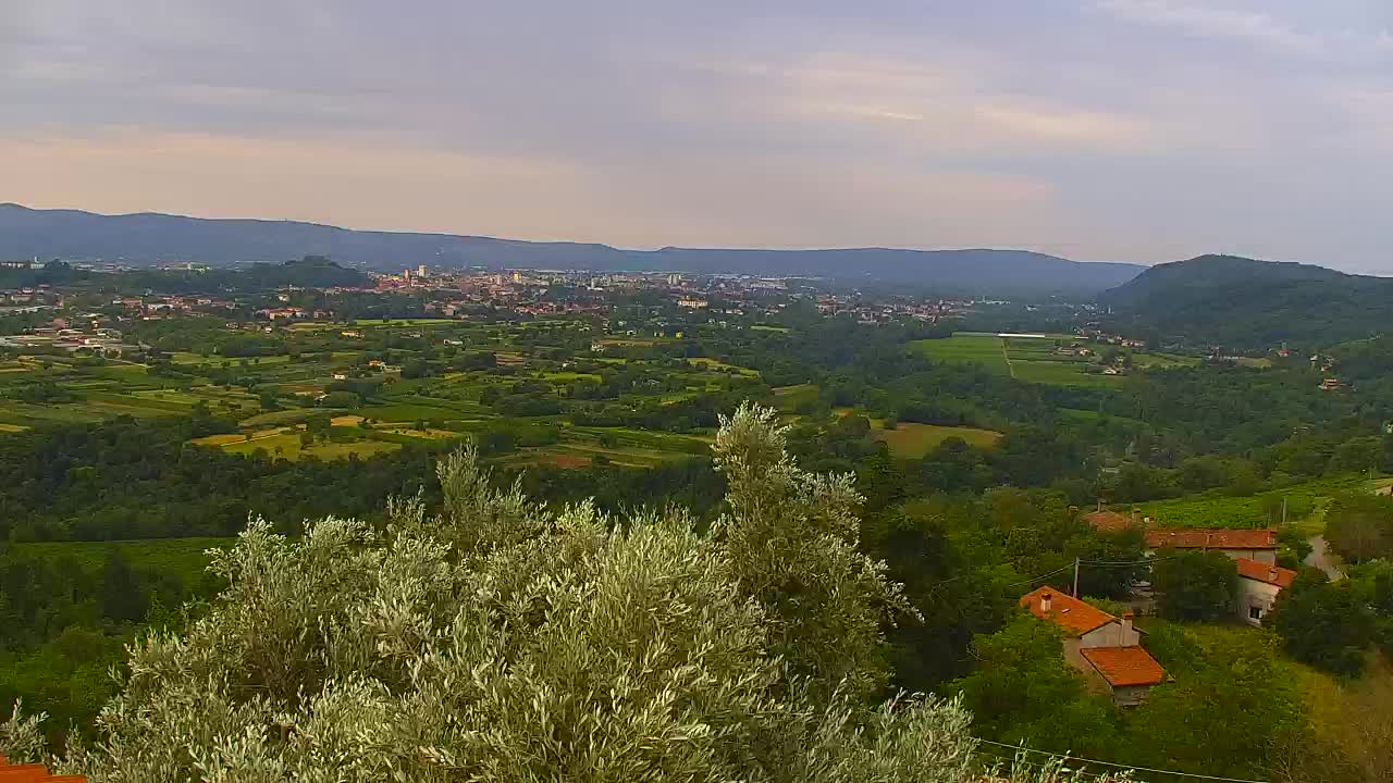 Borderless webcam of Nova Gorica and Gorizia