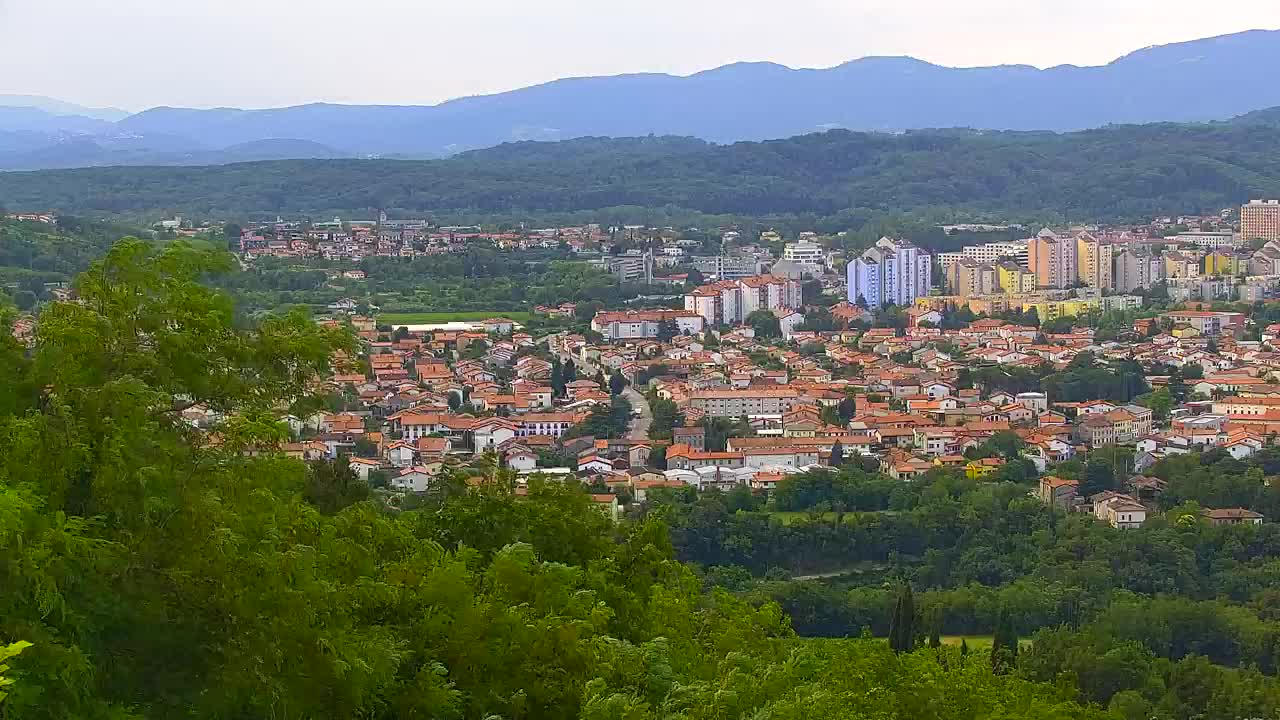 Borderless webcam of Nova Gorica and Gorizia