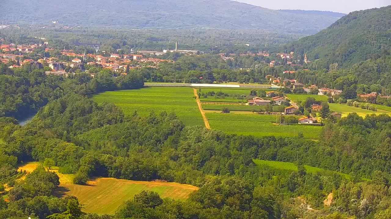 Borderless webcam of Nova Gorica and Gorizia