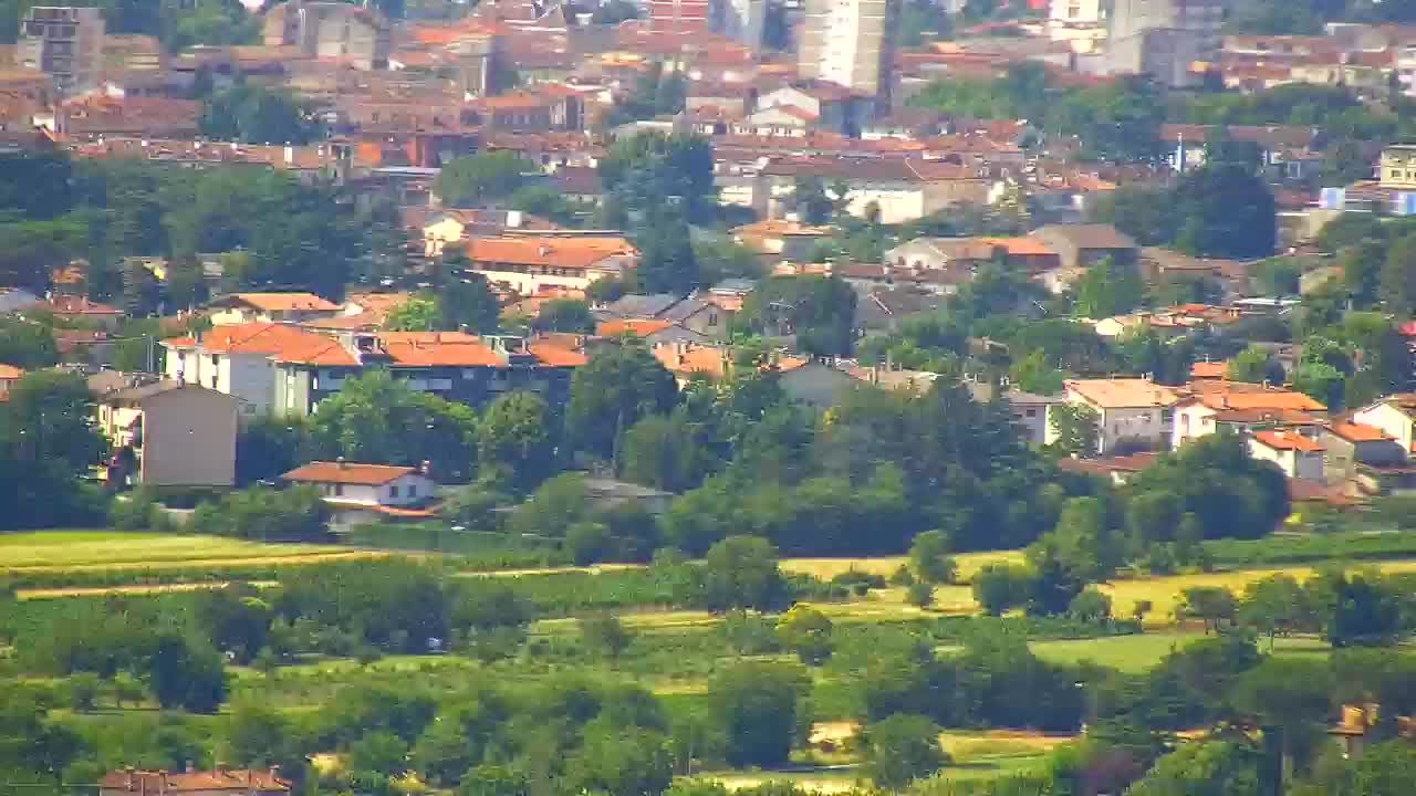 Borderless webcam of Nova Gorica and Gorizia
