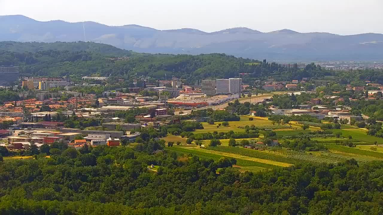 Borderless webcam of Nova Gorica and Gorizia