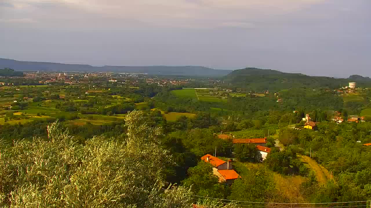 Borderless webcam of Nova Gorica and Gorizia