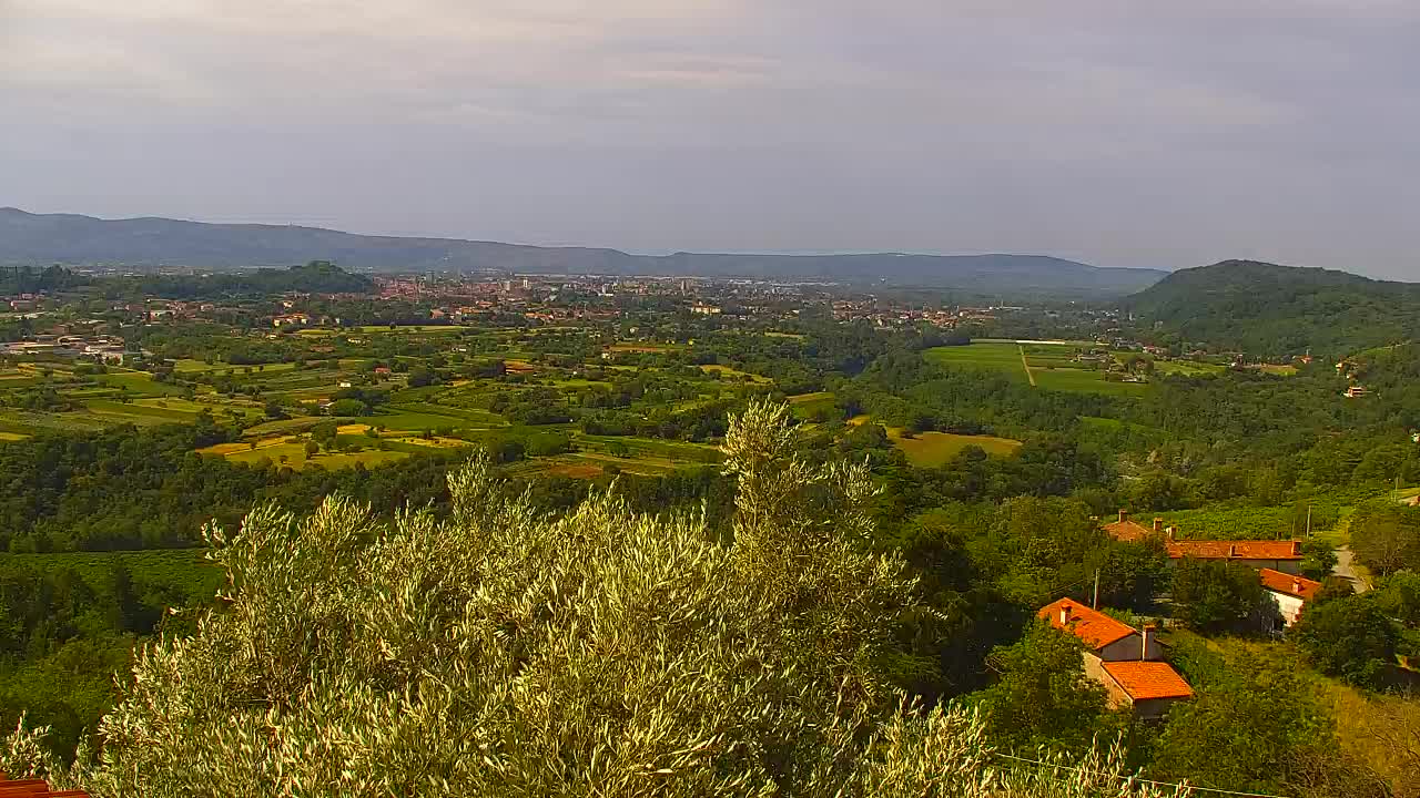 Borderless webcam of Nova Gorica and Gorizia