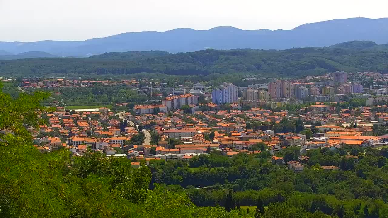Borderless webcam of Nova Gorica and Gorizia