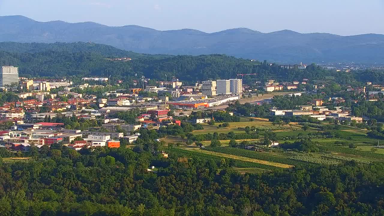 Grenzenlose Webcam: Nova Gorica und Gorizia / Görz live erleben!