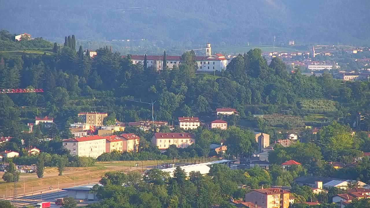 Borderless webcam of Nova Gorica and Gorizia
