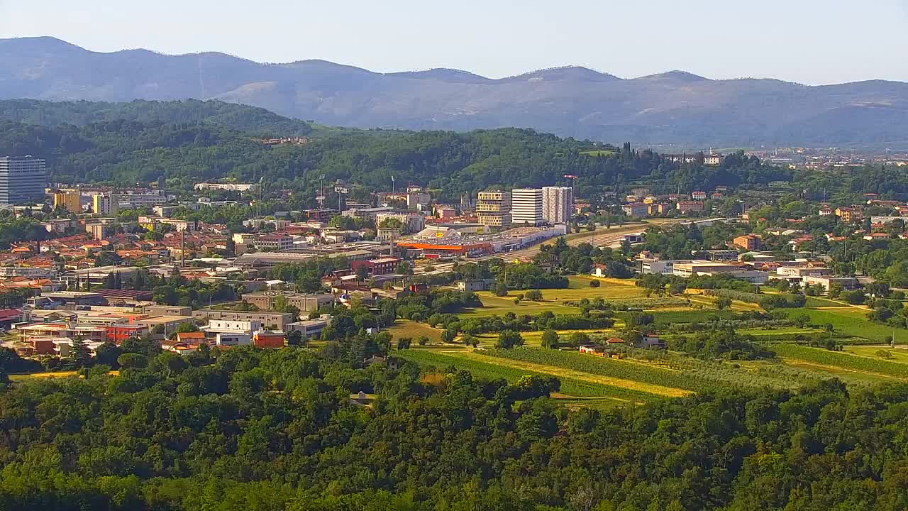 Découvrez la Webcam Sans Frontières entre Nova Gorica et Gorizia !