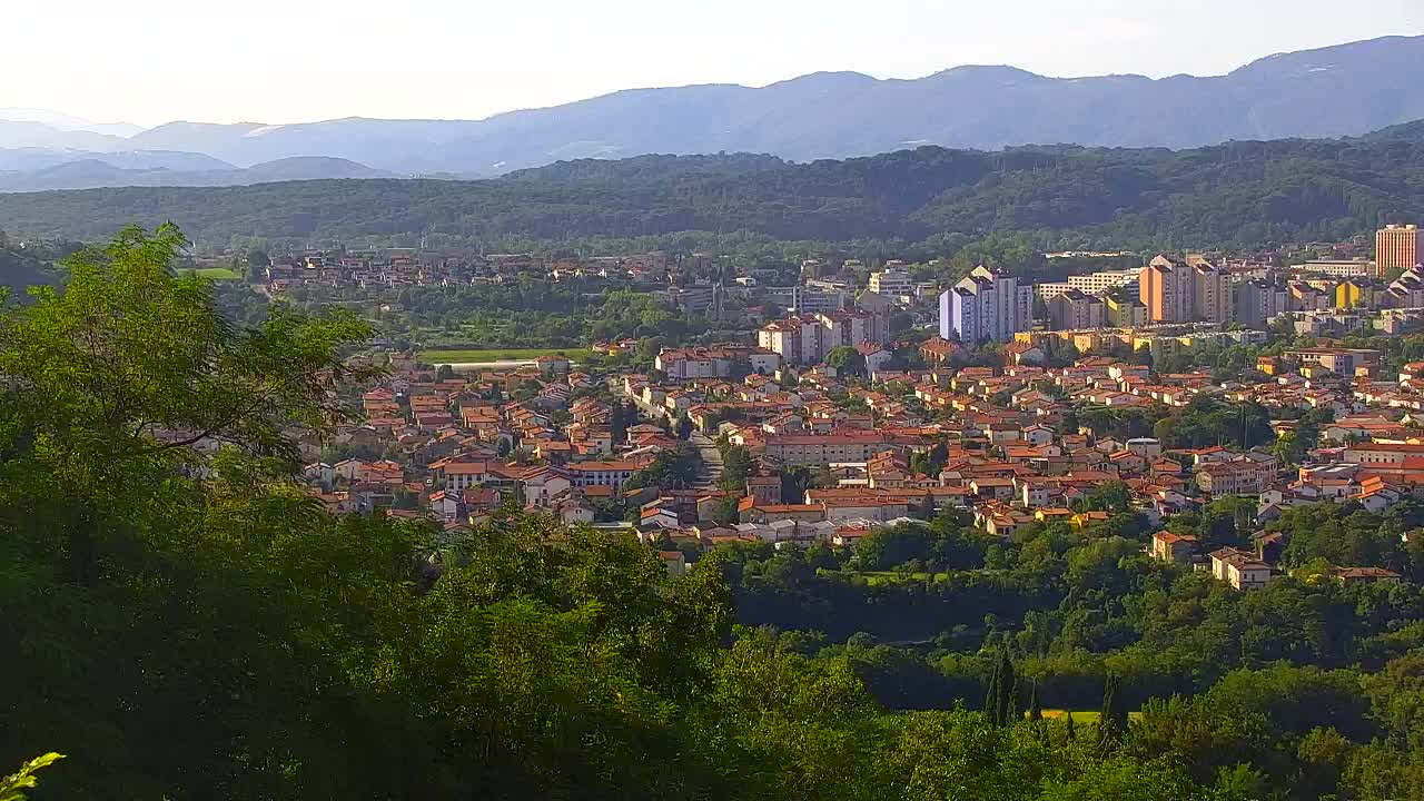 Borderless webcam of Nova Gorica and Gorizia