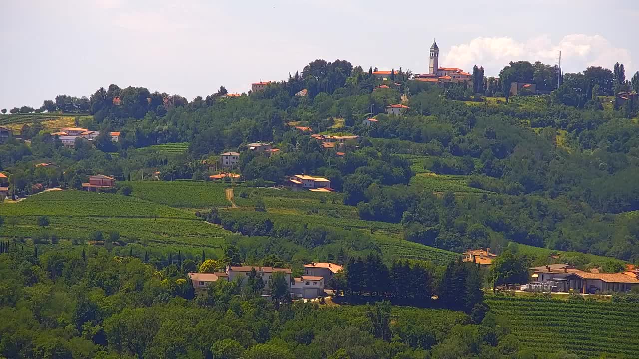 Borderless webcam of Nova Gorica and Gorizia
