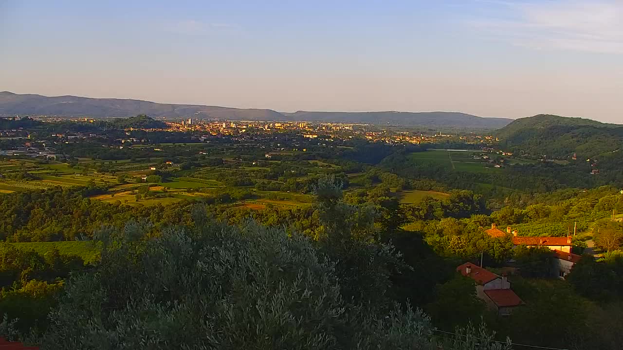 Borderless webcam of Nova Gorica and Gorizia