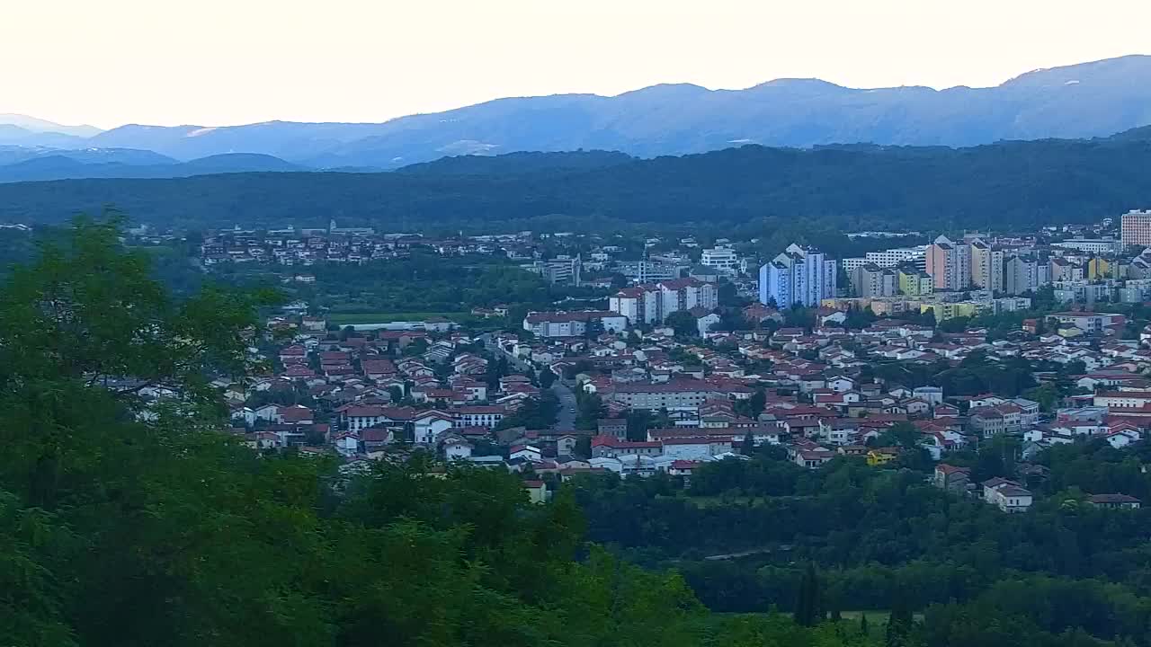 Borderless webcam of Nova Gorica and Gorizia