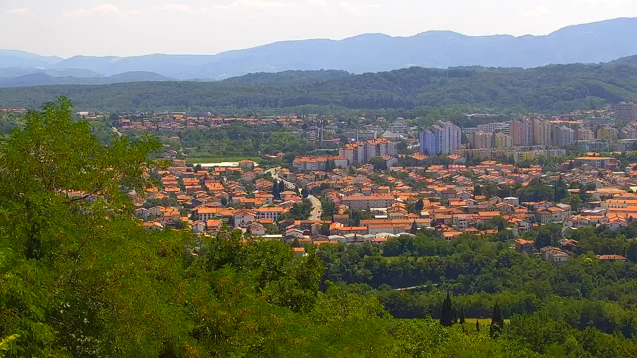 Borderless webcam of Nova Gorica and Gorizia