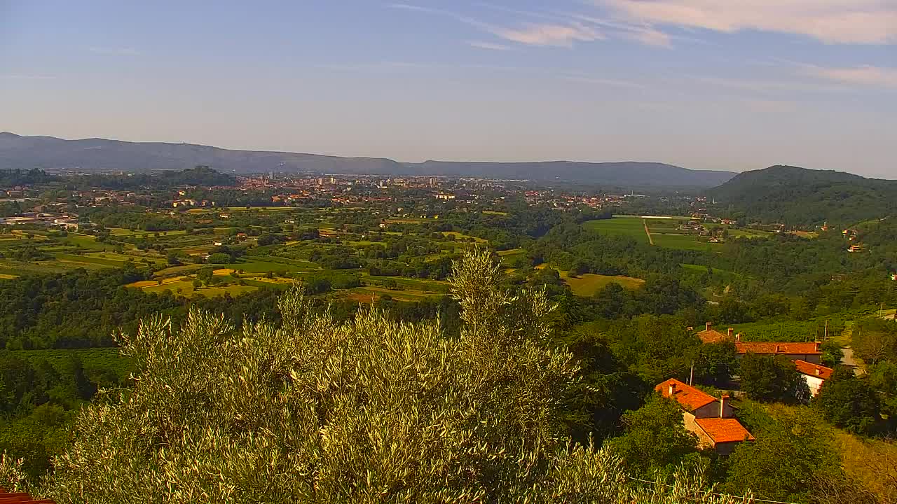 Borderless webcam of Nova Gorica and Gorizia