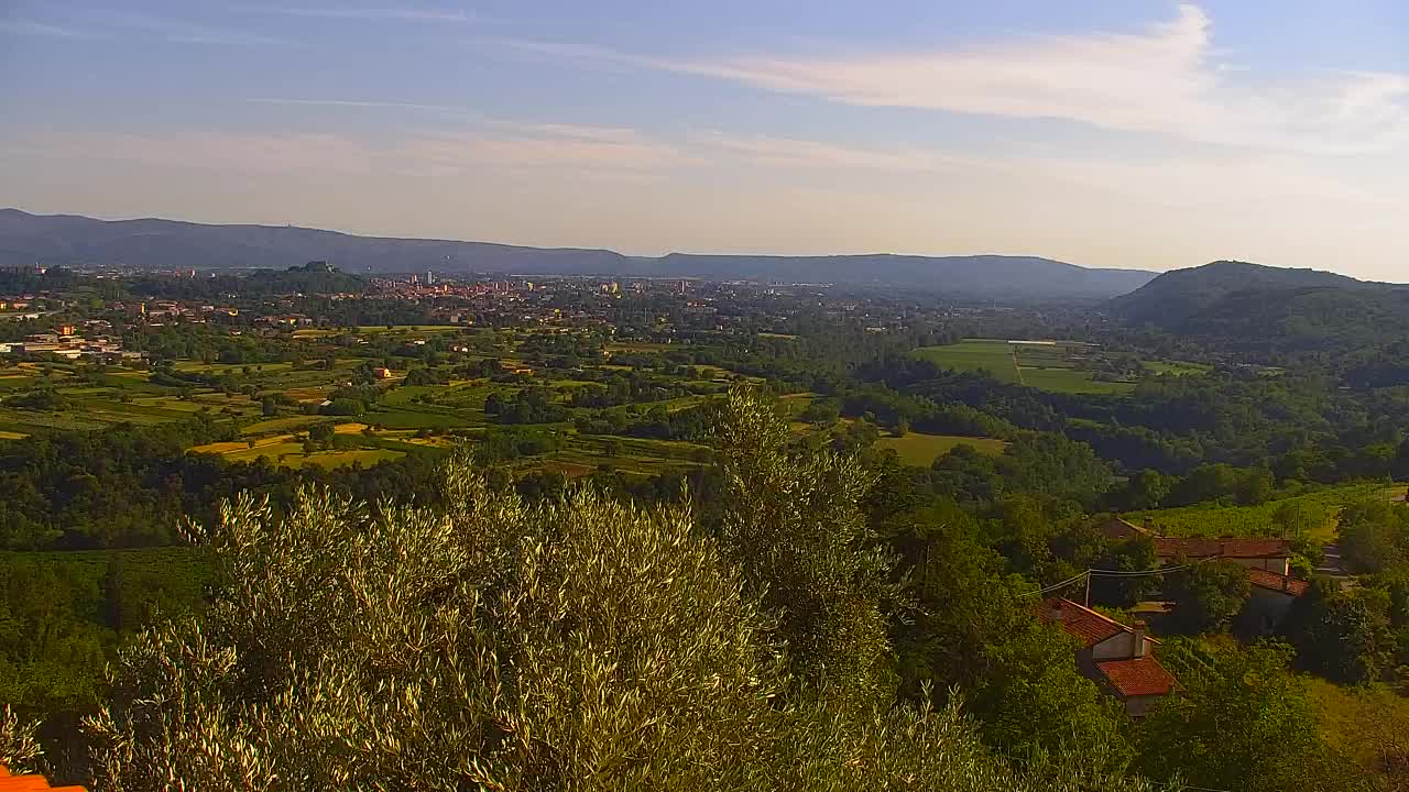 Borderless webcam of Nova Gorica and Gorizia