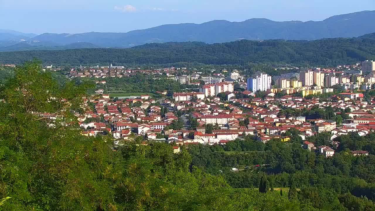 Borderless webcam of Nova Gorica and Gorizia