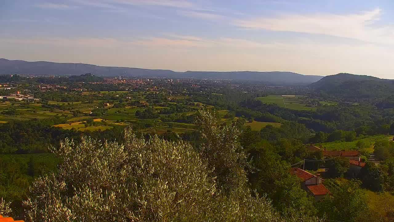 Brezmejna spletna kamera Nova Gorica in Gorica!