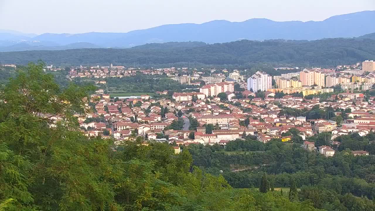 Borderless webcam of Nova Gorica and Gorizia