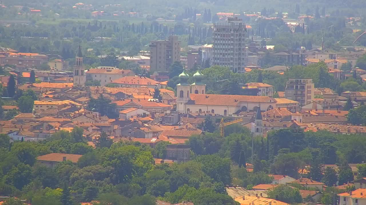 Brezmejna spletna kamera Nova Gorica in Gorica!