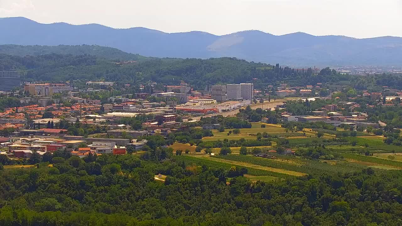 Borderless webcam of Nova Gorica and Gorizia