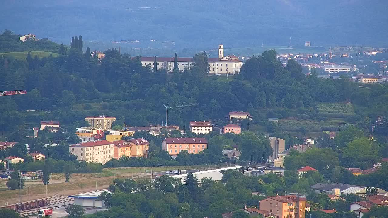 Borderless webcam of Nova Gorica and Gorizia