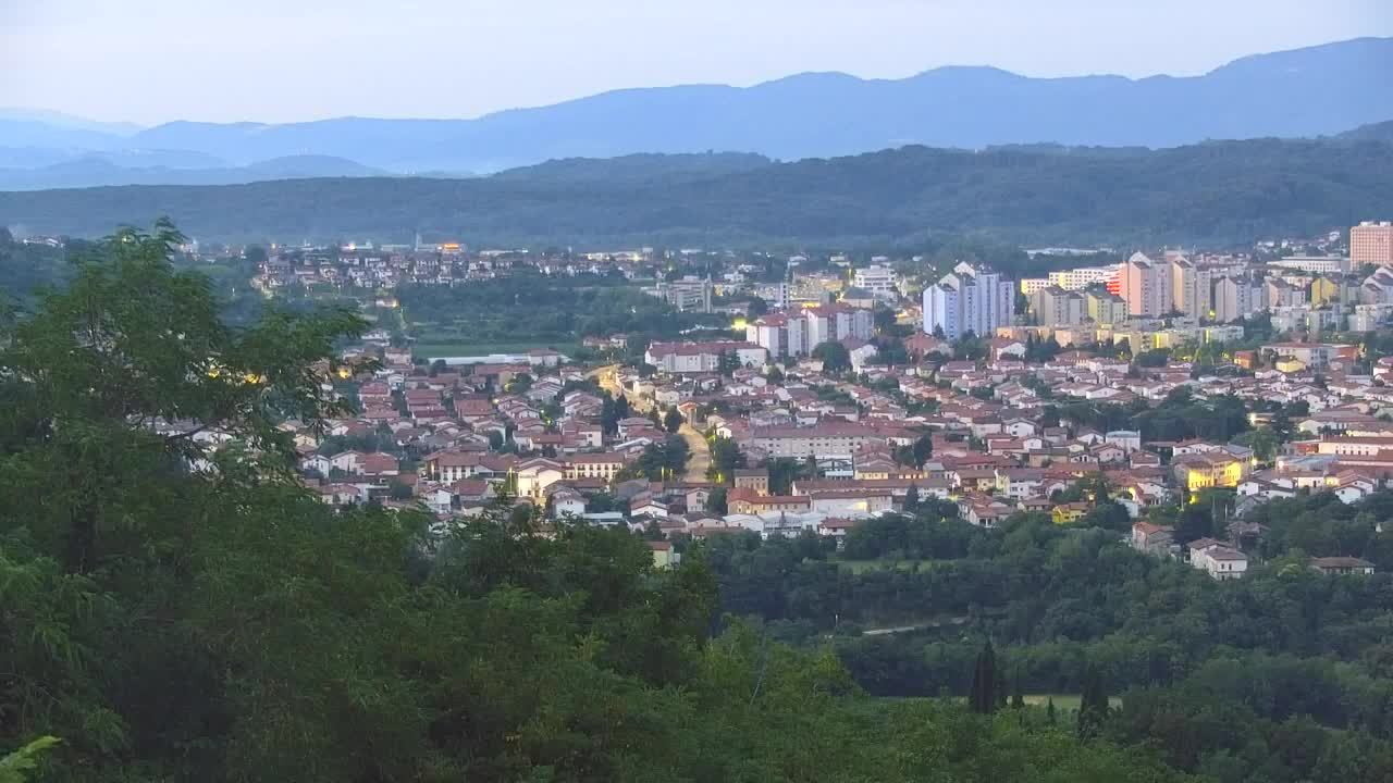 Borderless webcam of Nova Gorica and Gorizia