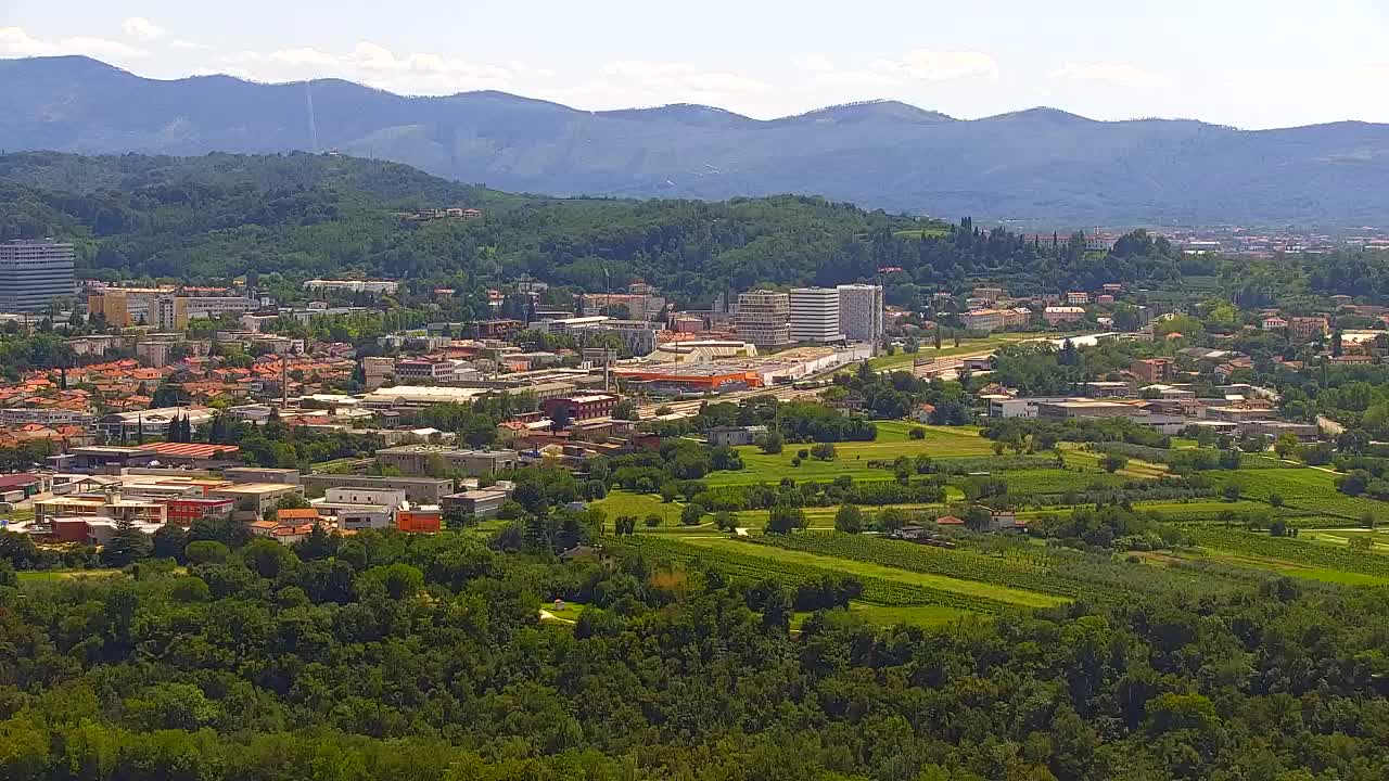 Grenzenlose Webcam: Nova Gorica und Gorizia / Görz live erleben!