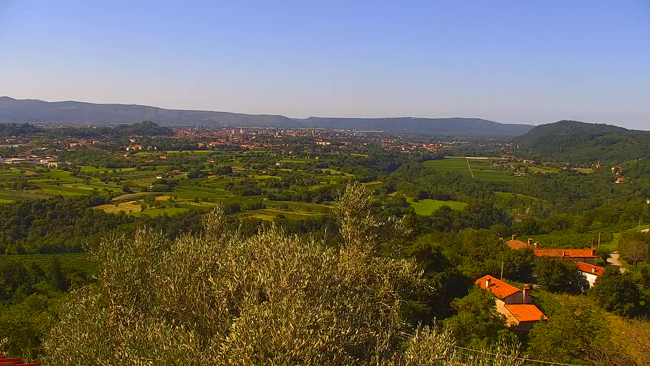 Borderless webcam of Nova Gorica and Gorizia