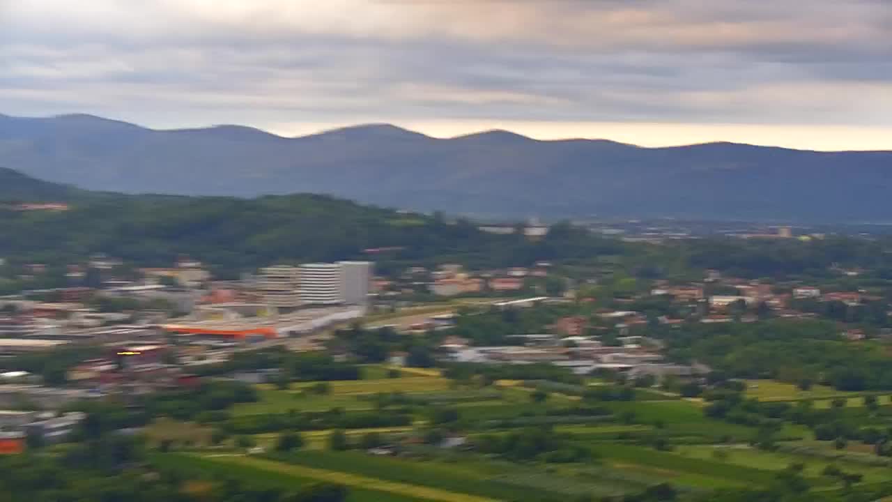Borderless webcam of Nova Gorica and Gorizia