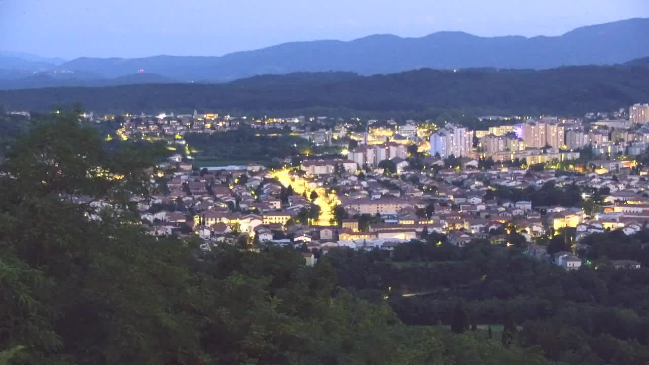 Borderless webcam of Nova Gorica and Gorizia