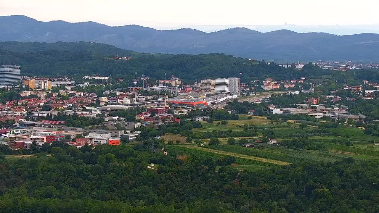 Borderless webcam of Nova Gorica and Gorizia