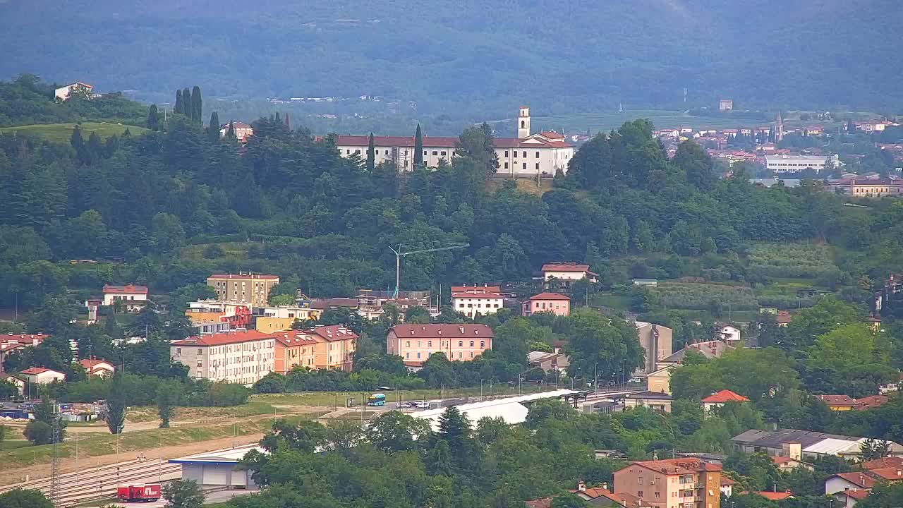 Borderless webcam of Nova Gorica and Gorizia