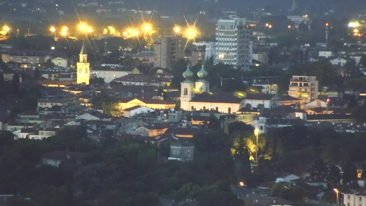 Borderless webcam of Nova Gorica and Gorizia