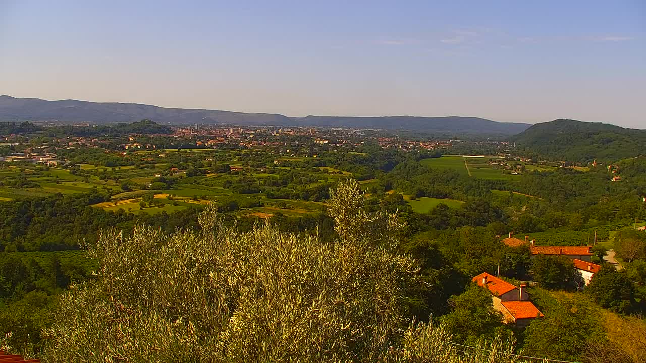 Borderless webcam of Nova Gorica and Gorizia