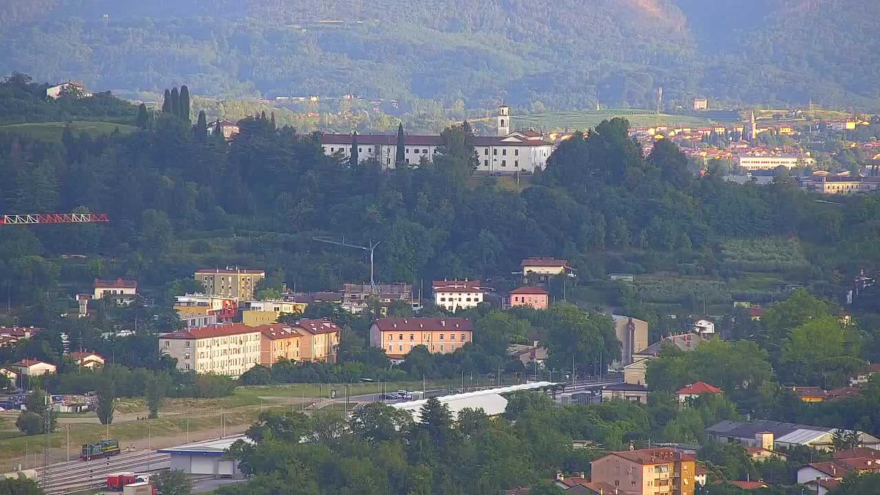 Borderless webcam of Nova Gorica and Gorizia