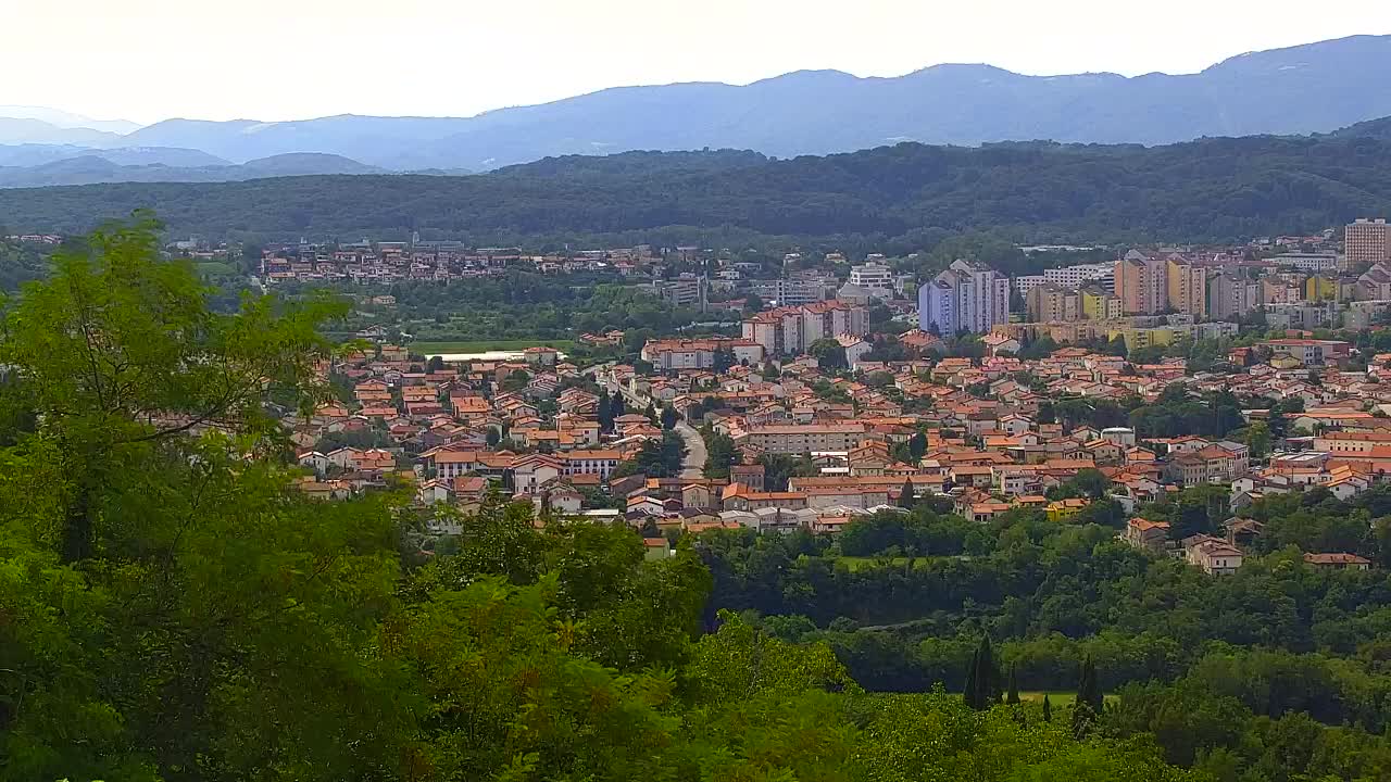 Borderless webcam of Nova Gorica and Gorizia