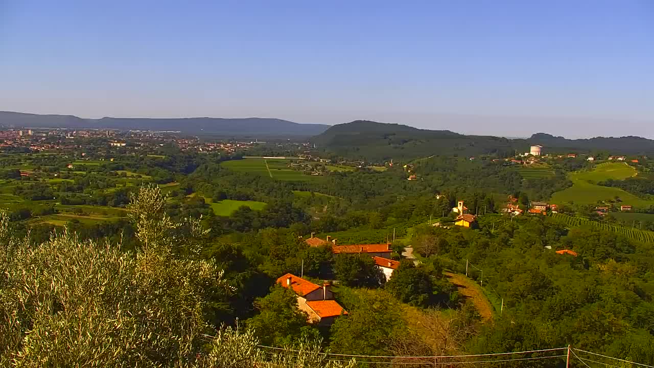 Borderless webcam of Nova Gorica and Gorizia