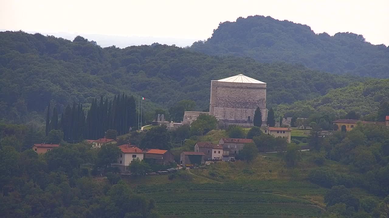 Borderless webcam of Nova Gorica and Gorizia