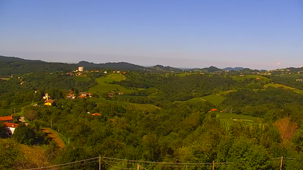 Borderless webcam of Nova Gorica and Gorizia