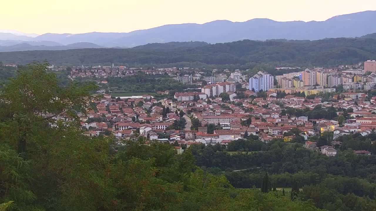 Borderless webcam of Nova Gorica and Gorizia