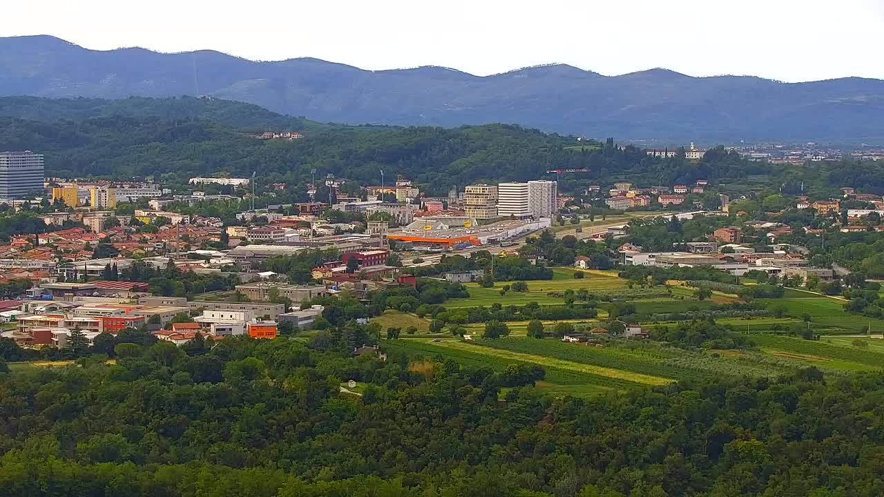 Borderless webcam of Nova Gorica and Gorizia
