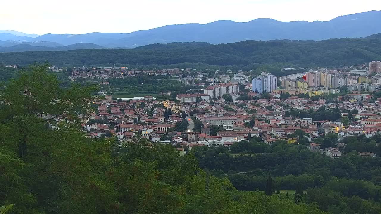 Borderless webcam of Nova Gorica and Gorizia