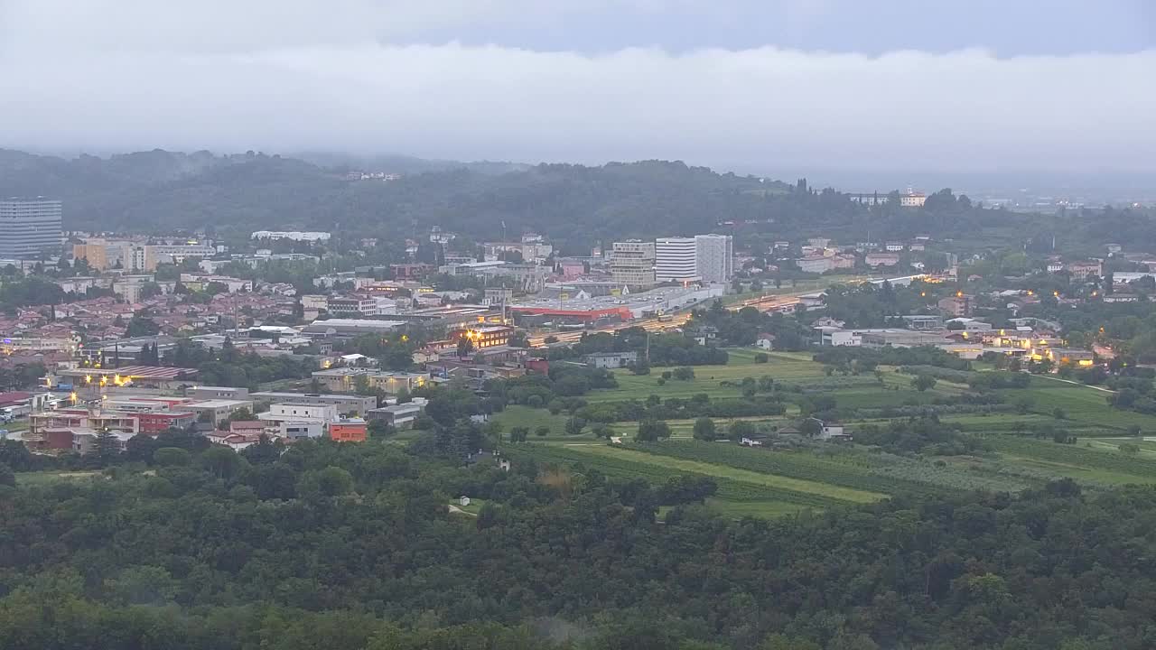 Borderless webcam of Nova Gorica and Gorizia