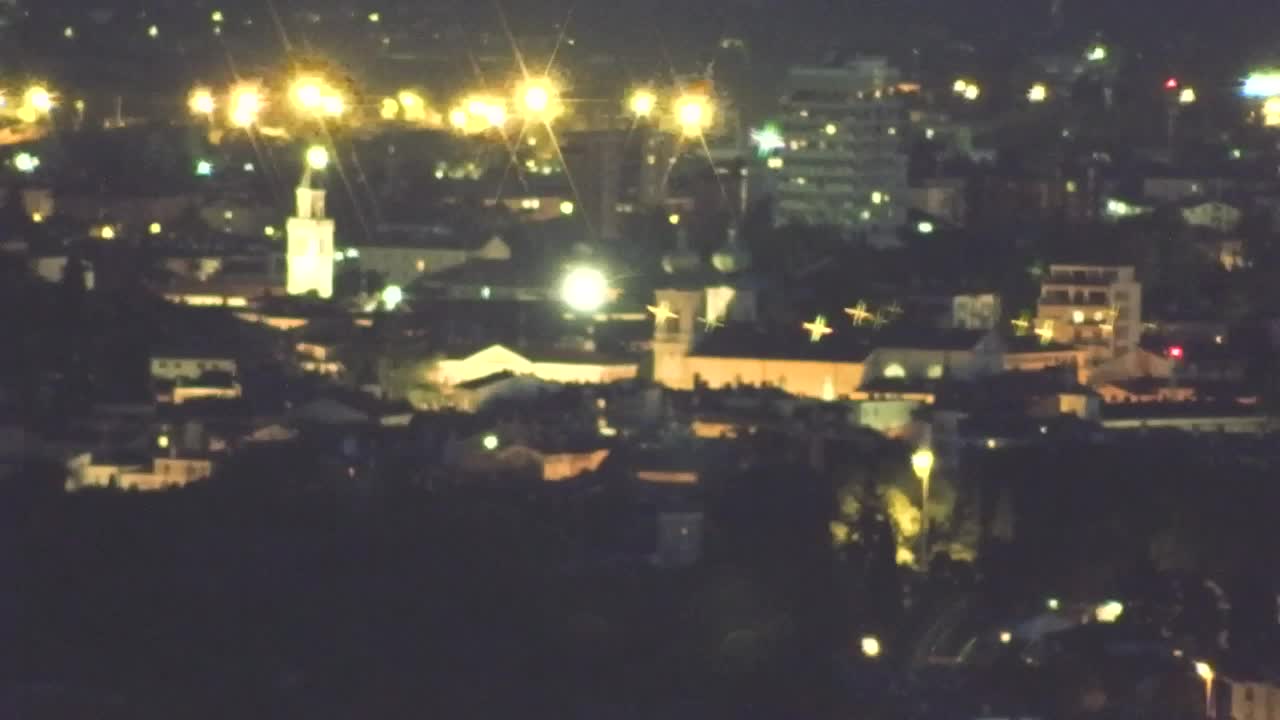 Borderless webcam of Nova Gorica and Gorizia