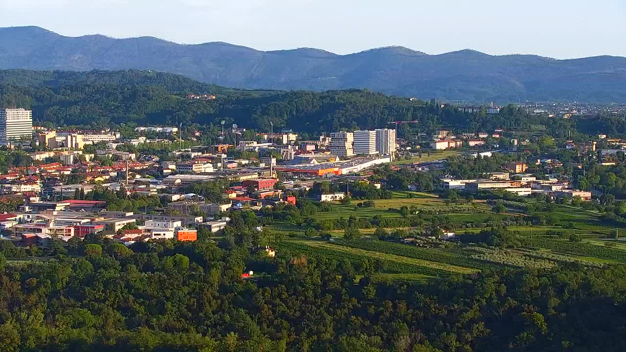 Grenzenlose Webcam: Nova Gorica und Gorizia / Görz live erleben!