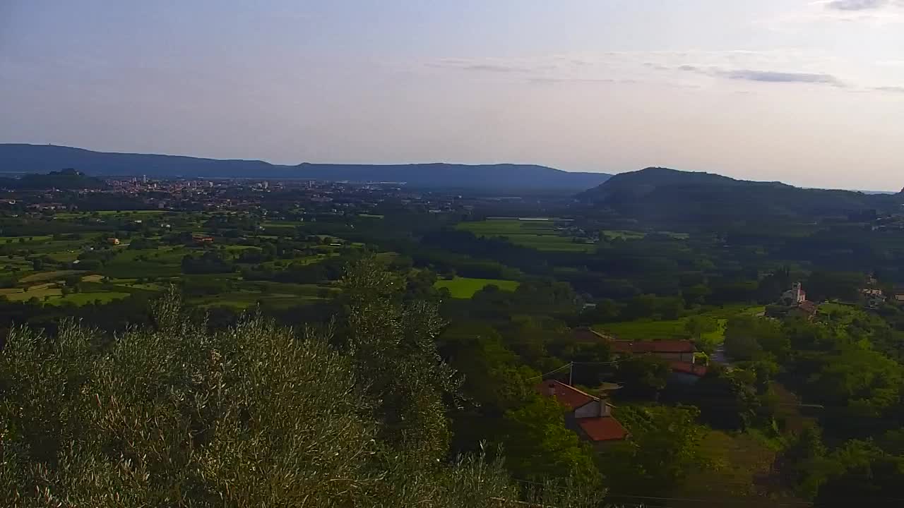 Borderless webcam of Nova Gorica and Gorizia