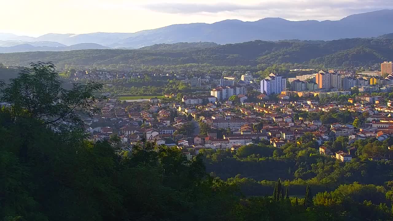 Borderless webcam of Nova Gorica and Gorizia
