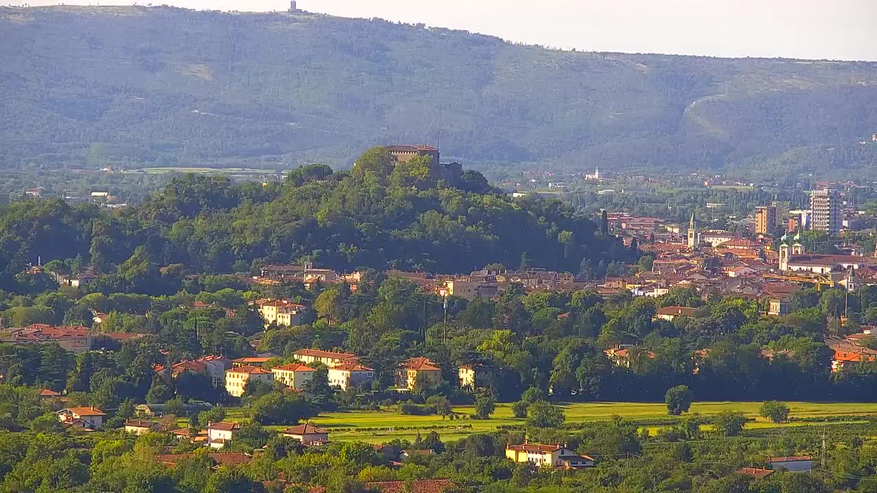 Borderless webcam of Nova Gorica and Gorizia