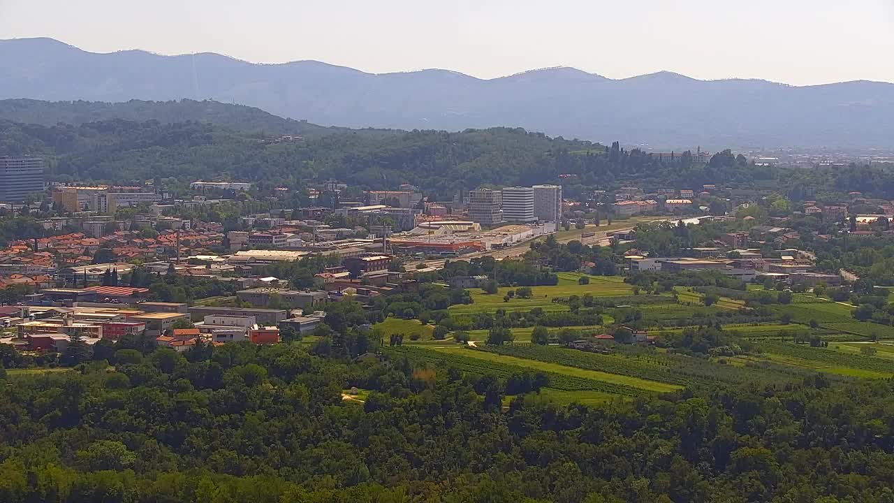 Découvrez la Webcam Sans Frontières entre Nova Gorica et Gorizia !
