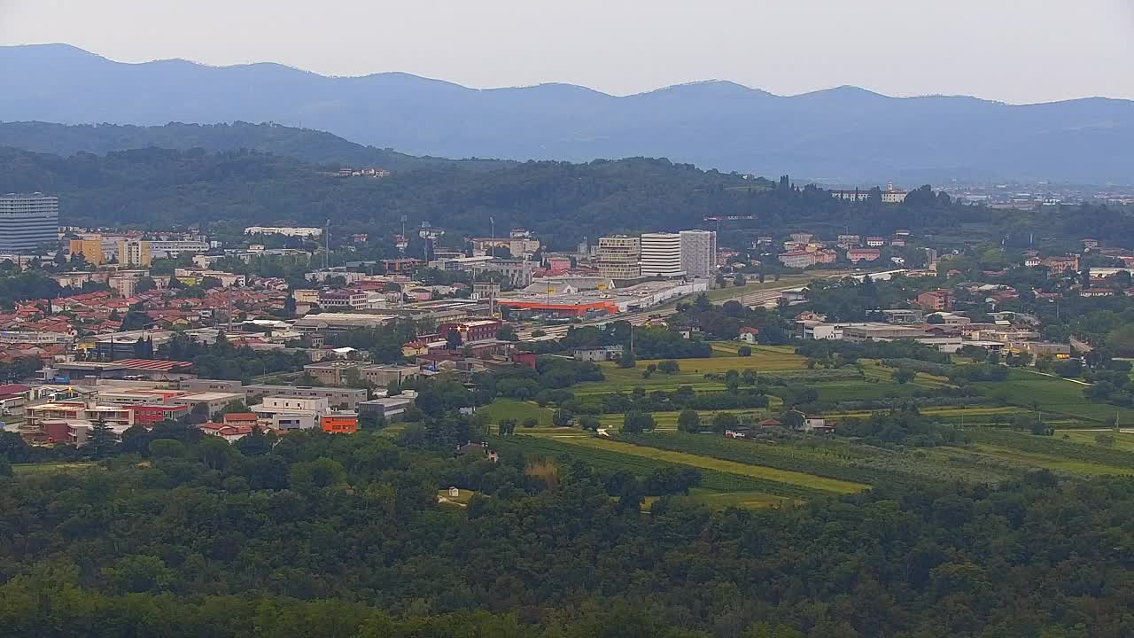Borderless webcam of Nova Gorica and Gorizia